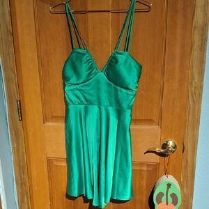 Emerald Green Event Dress